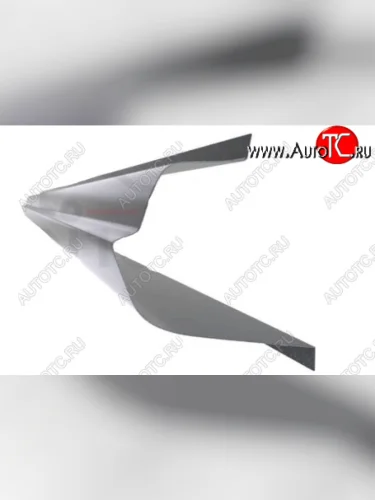 Правый металлический ремонтный порог (полнопрофильный, до уплотнителя) VSEPOROGI Opel Vectra A седан дорестайлинг (1988-1992)