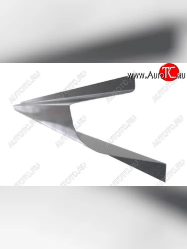 Правый металлический ремонтный порог (полнопрофильный, до уплотнителя) VSEPOROGI Peugeot 1007 (2004-2009)