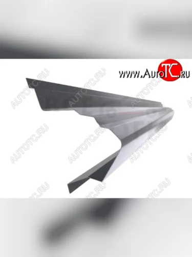 Левый металлический ремонтный порог (полнопрофильный, до уплотнителя) VSEPOROGI Peugeot 208 1 (2012-2019)