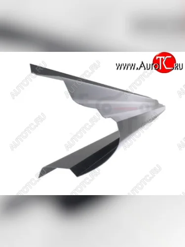 Левый металлический ремонтный порог (полнопрофильный, до уплотнителя) VSEPOROGI (СЕДАН) Peugeot 308  T9 (2013-2022) хэтчбек 5 дв. дорестайлинг, универсал дорестайлинг, универсал рестайлинг, хэтчбек 5 дв. рестайлинг