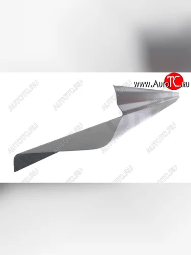 Левый металлический ремонтный порог (полнопрофильный, до уплотнителя) VSEPOROGI (КУПЕ) Peugeot 407  седан (2004-2010)