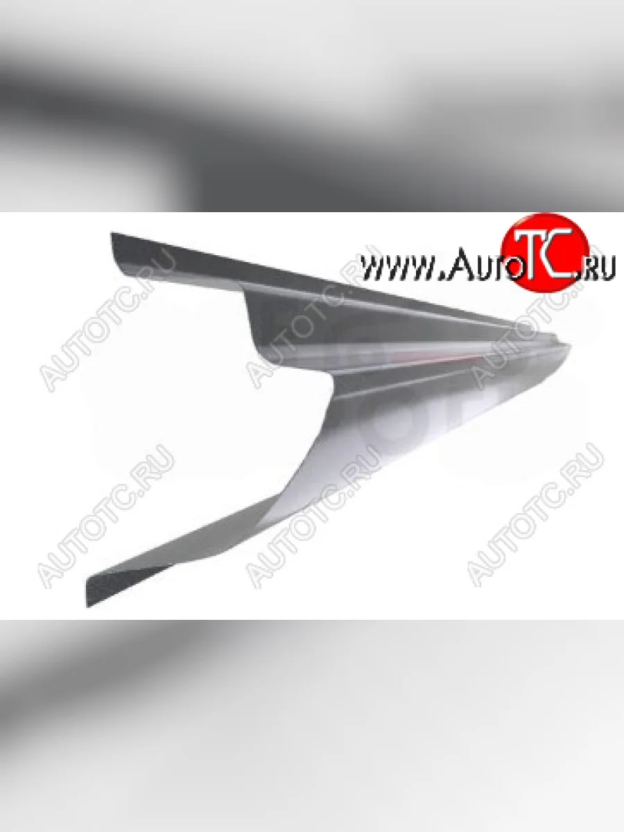 Левый металлический ремонтный порог (полнопрофильный, до уплотнителя) VSEPOROGI  Peugeot 407 (2004-2011) универсал  в Воронеже Воронежской области