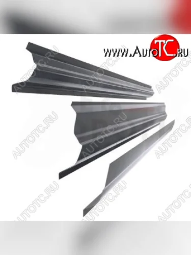 Левый металлический ремонтный порог (полнопрофильный, до уплотнителя) VSEPOROGI Peugeot Boxer  250 (2006-2014)