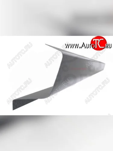 Левый металлический ремонтный порог (полнопрофильный, до уплотнителя) VSEPOROGI Peugeot Expert G9 минивэн дорестайлинг (2007-2013)