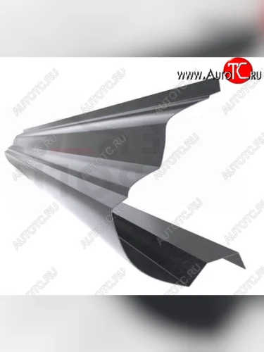 Правый металлический ремонтный порог (полнопрофильный, до уплотнителя) VSEPOROGI Peugeot 408  дорестайлинг (2010-2017)