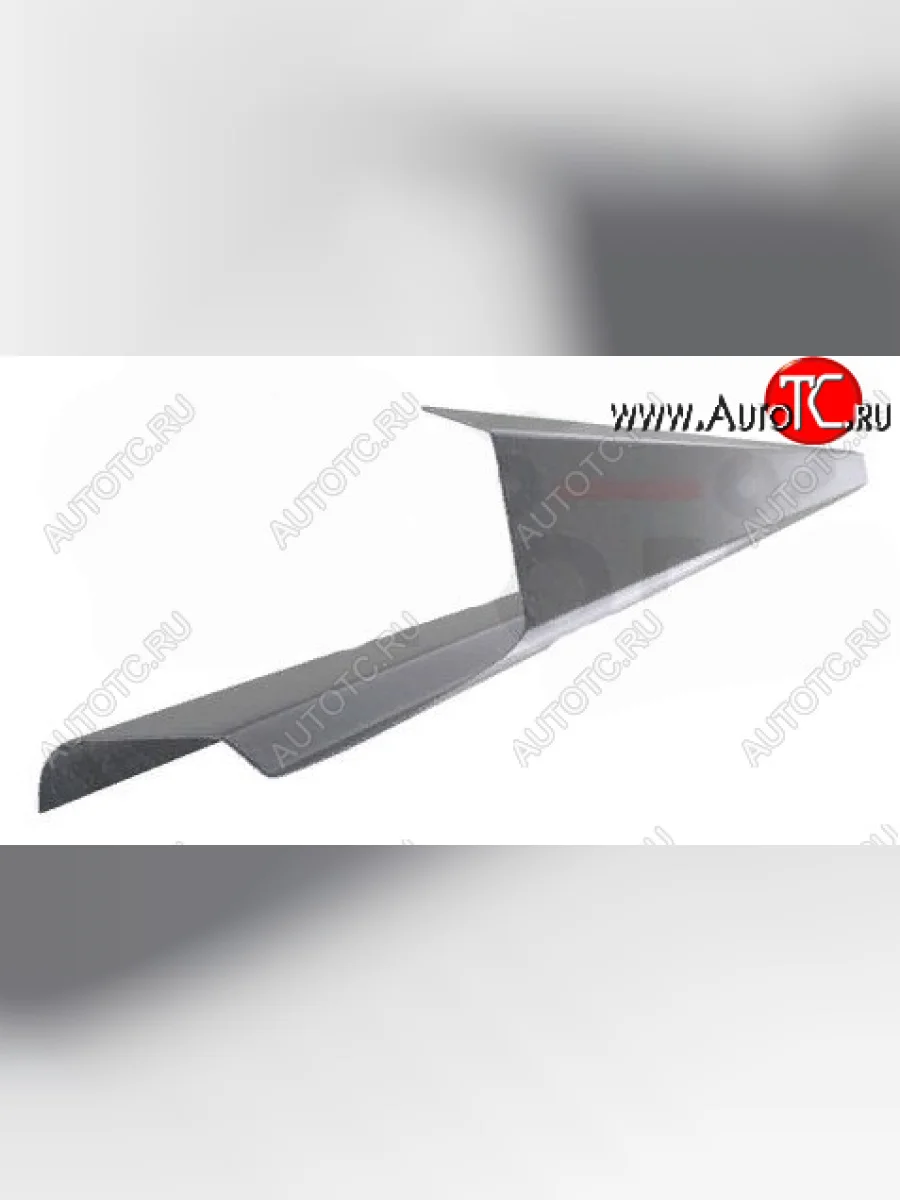 Левый металлический ремонтный порог (полнопрофильный, до уплотнителя) VSEPOROGI Renault Laguna X91 лифтбэк дорестайлинг (2007-2011)  в Керчи Республика Крым