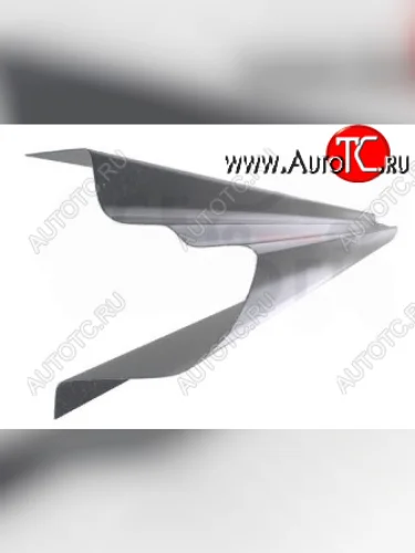 Левый металлический ремонтный порог (полнопрофильный, до уплотнителя) VSEPOROGI Seat Ibiza 6L хэтчбэк 3 дв. дорестайлинг (2002-2006)