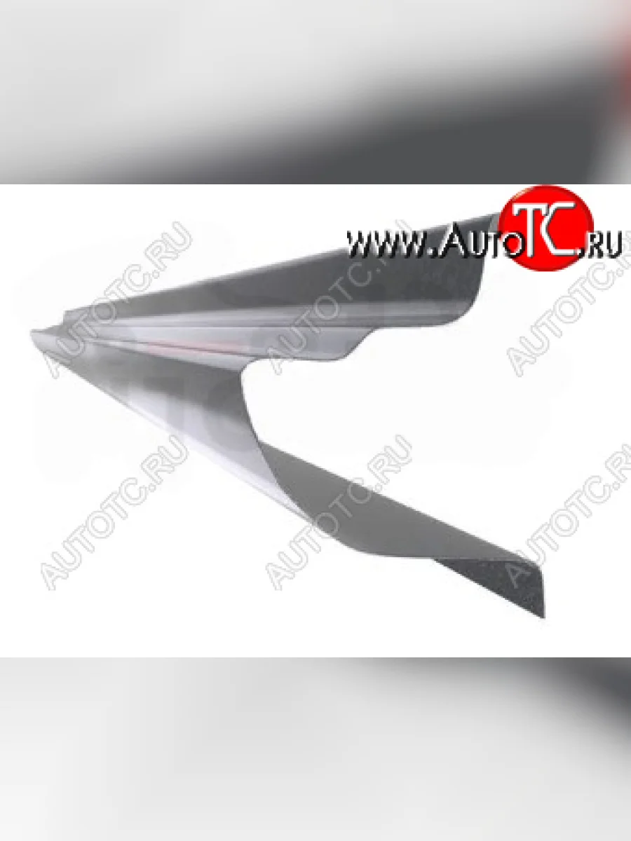 Правый металлический ремонтный порог (полнопрофильный, до уплотнителя) VSEPOROGI Seat Ibiza 6L хэтчбэк 3 дв. дорестайлинг (2002-2006)  в Керчи Республика Крым