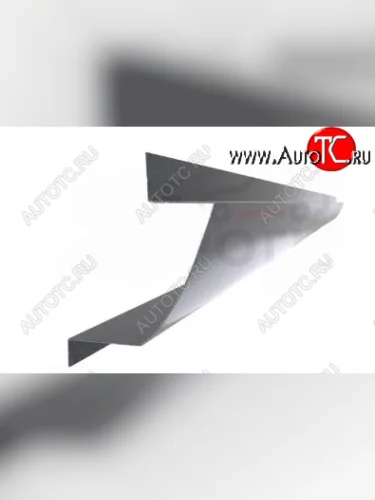 Левый металлический ремонтный порог (полнопрофильный, до уплотнителя) VSEPOROGI Skoda Fabia Mk2 хэтчбэк дорестайлинг (2007-2010)