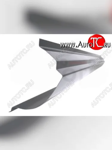 Левый металлический ремонтный порог (полнопрофильный, до уплотнителя) VSEPOROGI Skoda Felicia (1994-2001)