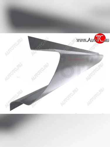 Левый металлический ремонтный порог (полнопрофильный, до уплотнителя) VSEPOROGI Skoda Octavia A5 дорестайлинг универсал (2004-2008)