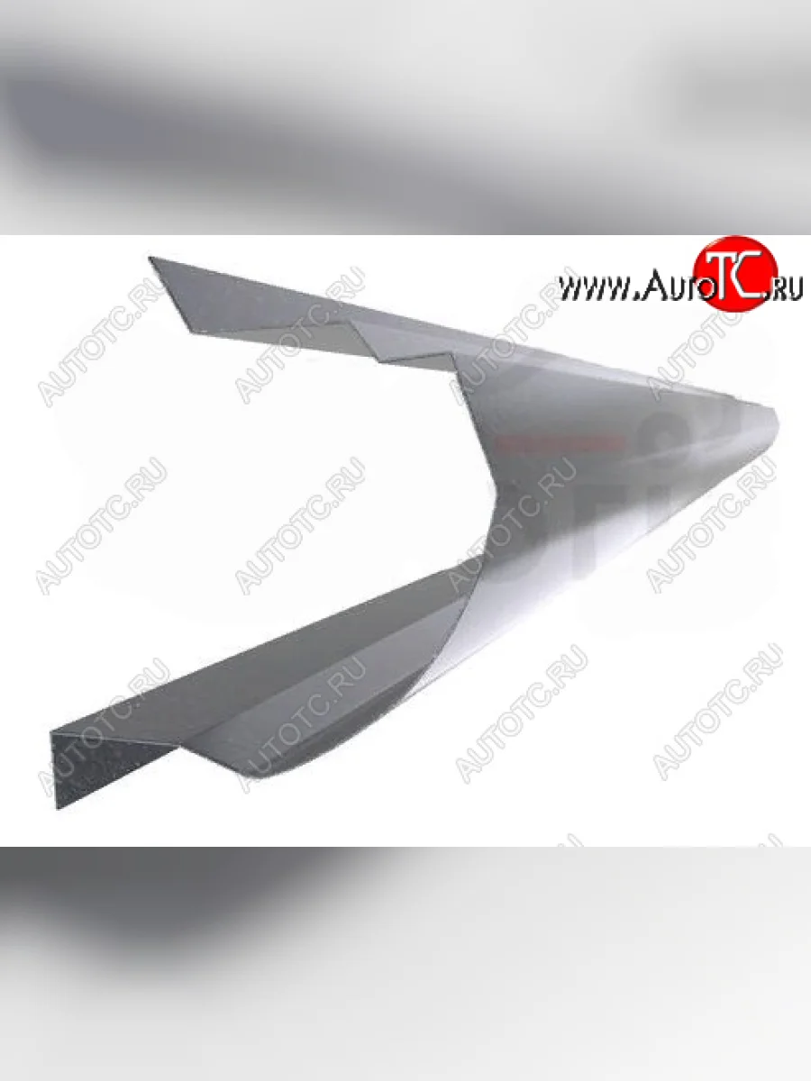 Левый металлический ремонтный порог (полнопрофильный, до уплотнителя) VSEPOROGI Skoda Octavia A7 дорестайлинг универсал (2012-2017)  в Керчи Республика Крым