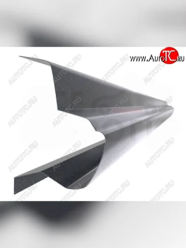 Левый металлический ремонтный порог (полнопрофильный, до уплотнителя) VSEPOROGI Skoda Rapid NH1 хэтчбэк дорестайлинг (2012-2017)