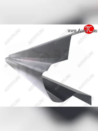 Правый металлический ремонтный порог (полнопрофильный, до уплотнителя) VSEPOROGI Skoda Rapid NH1 хэтчбэк дорестайлинг (2012-2017)