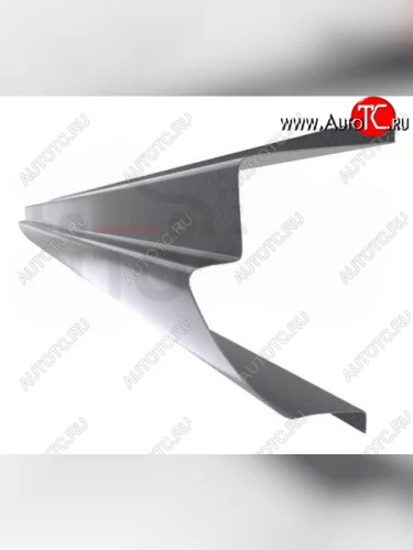 Правый металлический ремонтный порог (полнопрофильный, до уплотнителя) VSEPOROGI Skoda Roomster 5J дорестайлинг (2006-2010)