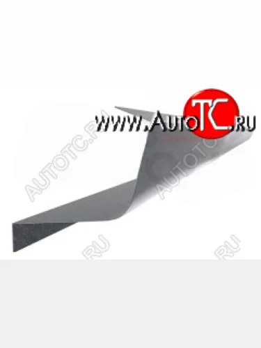 Левый металлический ремонтный порог (полнопрофильный, до уплотнителя) VSEPOROGI Skoda Superb седан 3U дорестайлинг (2001-2006)