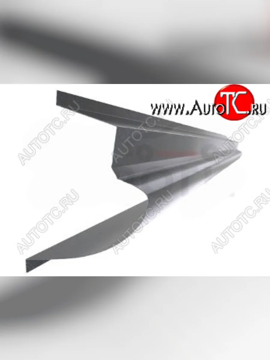 Левый металлический ремонтный порог (полнопрофильный, до уплотнителя) VSEPOROGI SSANGYONG Rexton Y200 (2001-2006)  с доставкой в г. Керчь