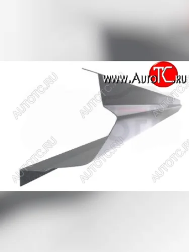 Левый металлический ремонтный порог (полнопрофильный, до уплотнителя) VSEPOROGI Suzuki Alto HA25-35 хэтчбэк 5 дв. (2009-2014)