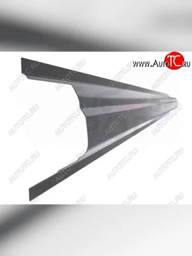 Левый металлический ремонтный порог (полнопрофильный, до уплотнителя) VSEPOROGI Suzuki Grand Vitara JT 3 двери дорестайлинг (2005-2008)