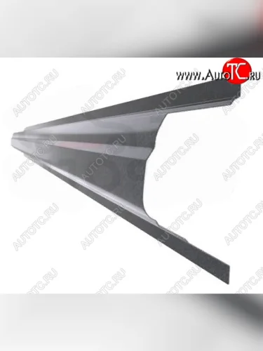 Правый металлический ремонтный порог (полнопрофильный, до уплотнителя) VSEPOROGI Suzuki Grand Vitara JT 3 двери дорестайлинг (2005-2008)