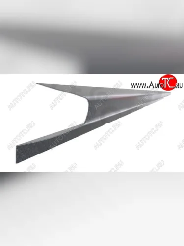 Левый металлический ремонтный порог (полнопрофильный, до уплотнителя) VSEPOROGI Toyota Alphard H10 дорестайлинг (2002-2005)