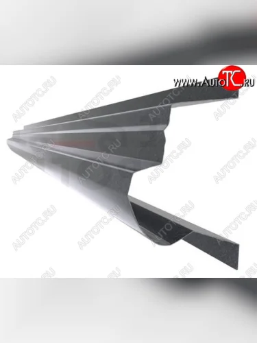 Правый металлический ремонтный порог (полнопрофильный, до уплотнителя) VSEPOROGI (холоднокатаная сталь) Toyota Corolla ( E150,  E140) (2006-2013) седан дорестайлинг, седан рестайлинг