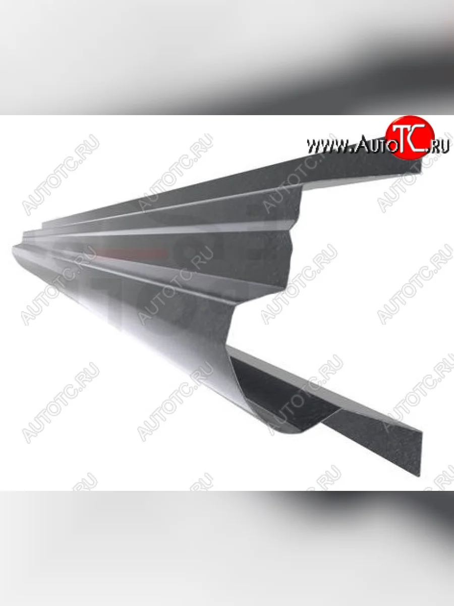 Правый металлический ремонтный порог (полнопрофильный, до уплотнителя) VSEPOROGI  Toyota Corolla (2006-2013) E150, E140 (холоднокатаная сталь)  с доставкой в г. Керчь