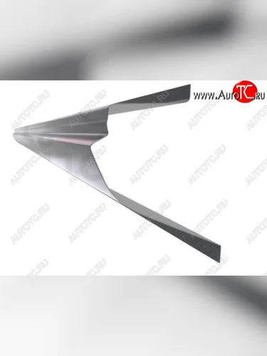 Правый металлический ремонтный порог (полнопрофильный, до уплотнителя) VSEPOROGI Toyota Corolla E110 хэтчбек 5 дв. дорестайлинг (1997-2000)