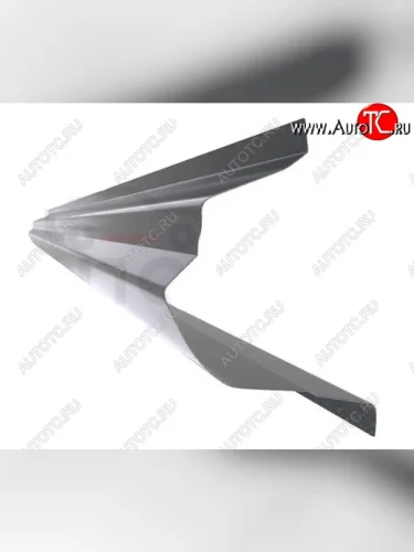 Правый металлический ремонтный порог (полнопрофильный, до уплотнителя) VSEPOROGI Toyota Corolla E120 хэтчбек 5 дв. дорестайлинг (2000-2004)