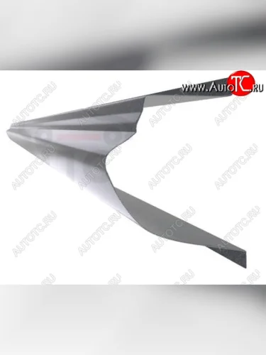 Правый металлический ремонтный порог (полнопрофильный, до уплотнителя) VSEPOROGI Toyota Corolla Spacio E120 рестайлинг (2003-2007)