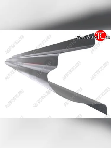 Правый металлический ремонтный порог (полнопрофильный, до уплотнителя) VSEPOROGI Toyota Funcargo рестайлинг (2002-2005)