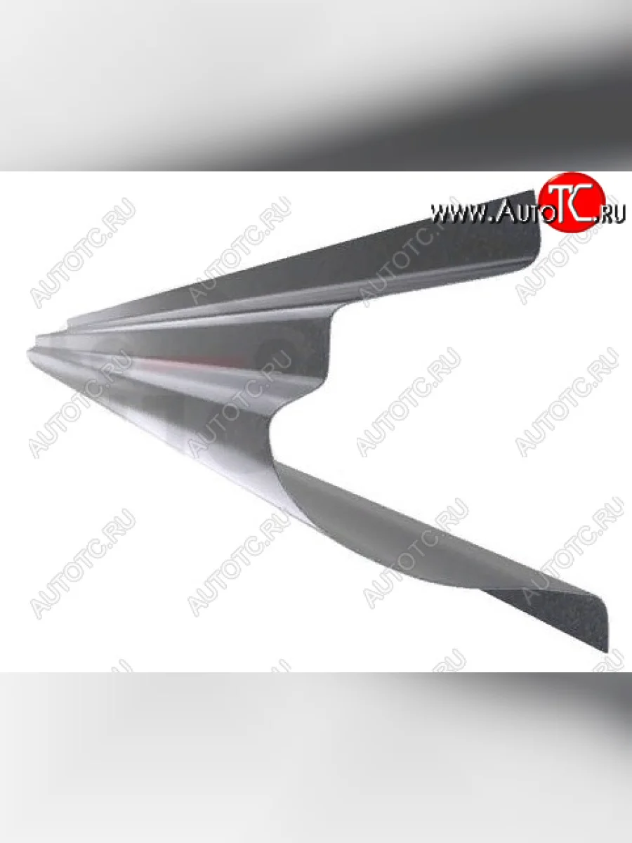 Правый металлический ремонтный порог (полнопрофильный, до уплотнителя) VSEPOROGI Toyota Funcargo рестайлинг (2002-2005)  в Самаре Самарской области