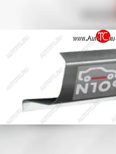 Левый металлический ремонтный порог (полнопрофильный, до уплотнителя) VSEPOROGI Toyota Estima Emina XR10, XR20 минивэн дорестайлинг (1992-1994)