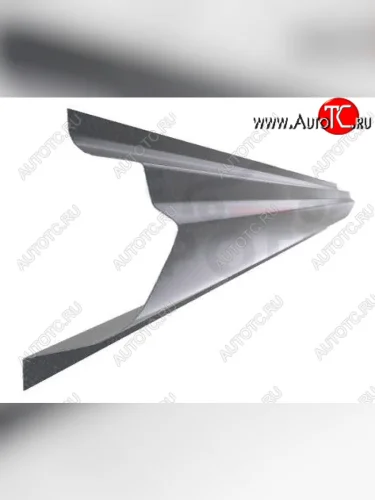 Левый металлический ремонтный порог (полнопрофильный, до уплотнителя) VSEPOROGI Toyota Highlander XU40 дорестайлинг (2007-2010)