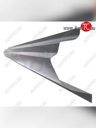 Правый металлический ремонтный порог (полнопрофильный, до уплотнителя) VSEPOROGI Toyota Highlander XU40 дорестайлинг (2007-2010)