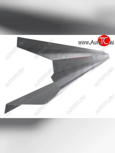 Левый металлический ремонтный порог (полнопрофильный, до уплотнителя) VSEPOROGI Toyota Hilux  AN10,AN20 (2004-2011) дорестайлинг, 1-ый рестайлинг