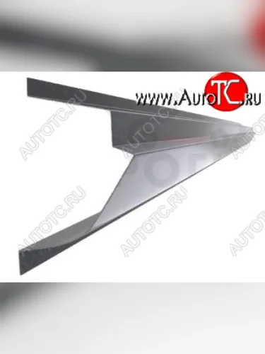 Левый металлический ремонтный порог (полнопрофильный, до уплотнителя) VSEPOROGI Toyota Land Cruiser 10 100 2-ой рестайлинг (2005-2007)