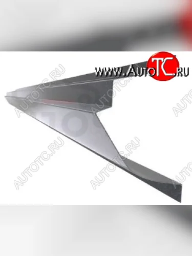 Правый металлический ремонтный порог (полнопрофильный, до уплотнителя) VSEPOROGI Toyota Land Cruiser 10 100 2-ой рестайлинг (2005-2007)