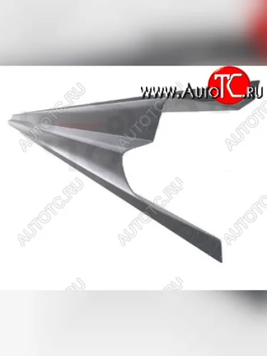 Правый металлический ремонтный порог (полнопрофильный, до уплотнителя) VSEPOROGI (5 дверей) Toyota Land Cruiser Prado  J120 (2002-2009)