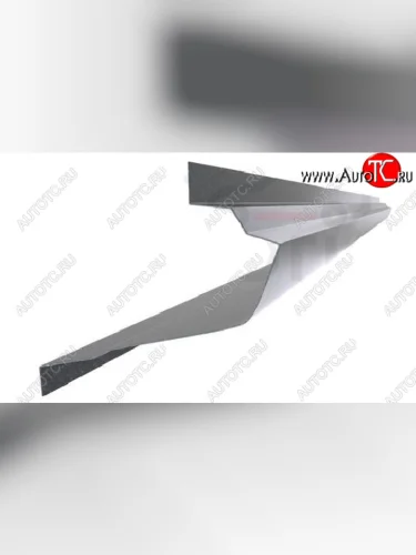 Левый металлический ремонтный порог (полнопрофильный, до уплотнителя) VSEPOROGI (универсал) Volvo V40  универсал (1995-2019) дорестайлинг, рестайлинг