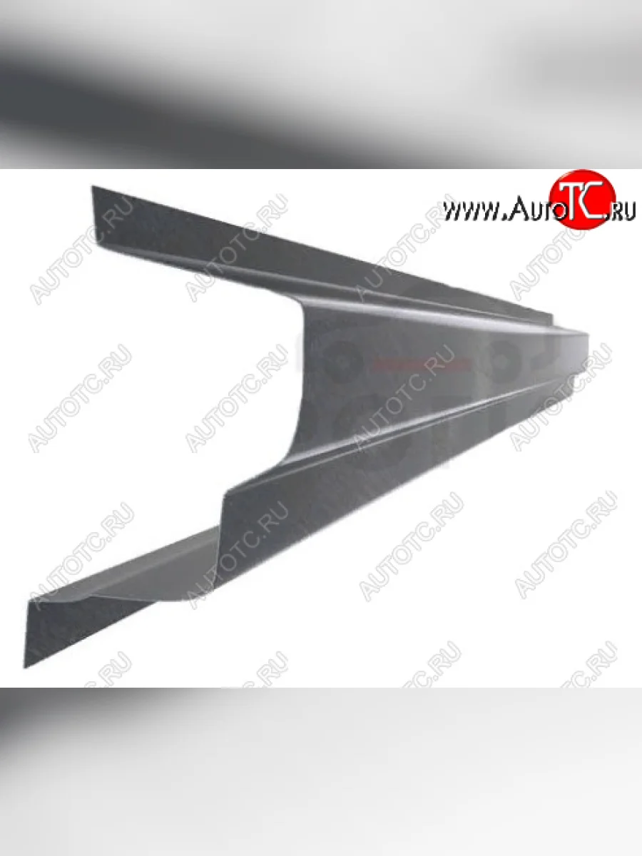 Левый металлический ремонтный порог (полнопрофильный, до уплотнителя) VSEPOROGI (хэтчбек) Volvo V40 хэтчбэк дорестайлинг (2012-2017)  в Самаре Самарской области