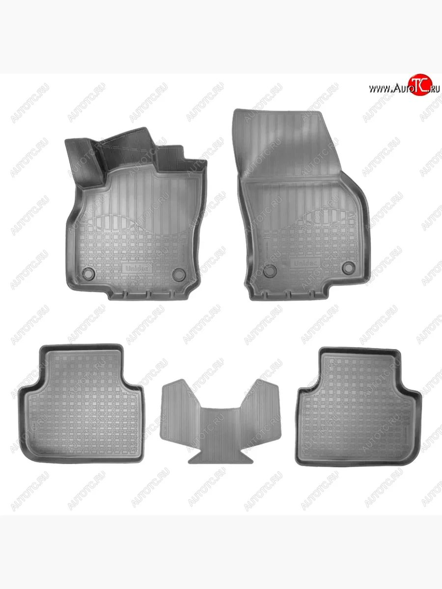 Коврики салона Norplast Unidec Audi Q3 F3 (2018-2022) (Серый)  с доставкой в г. Керчь