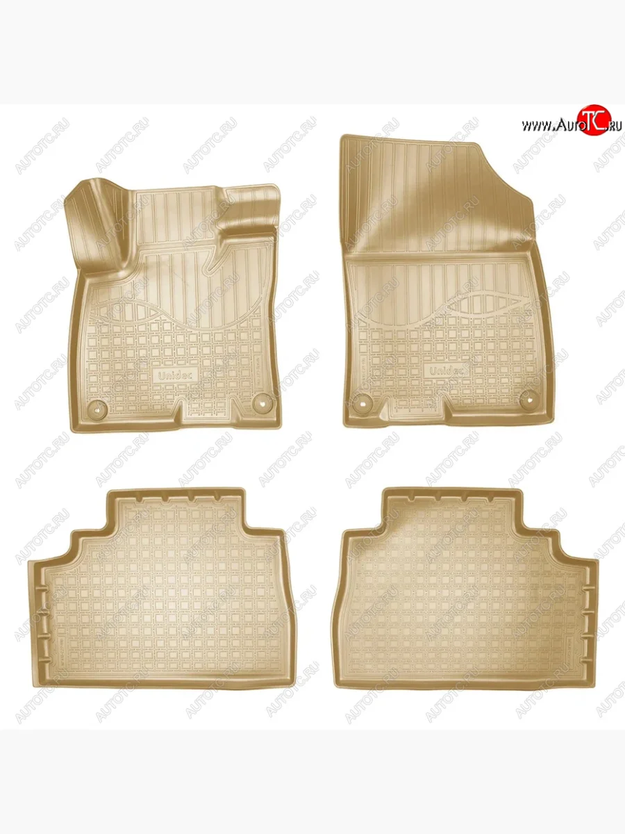 Коврики салона Norplast Unidec GAC GS5 (2018-2025) (Бежевый)  с доставкой в г. Керчь