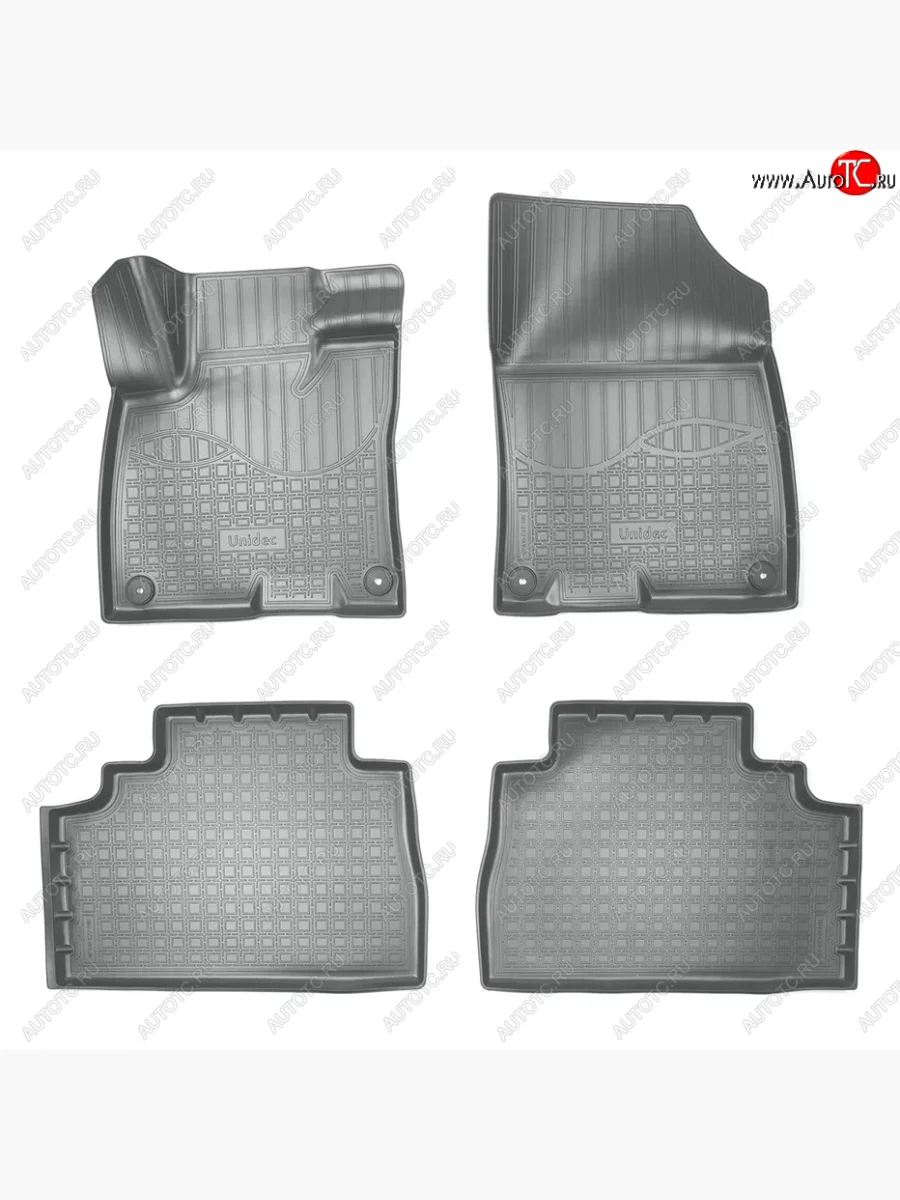 Коврики салона Norplast Unidec GAC GS5 (2018-2025) (Серый)  с доставкой в г. Керчь