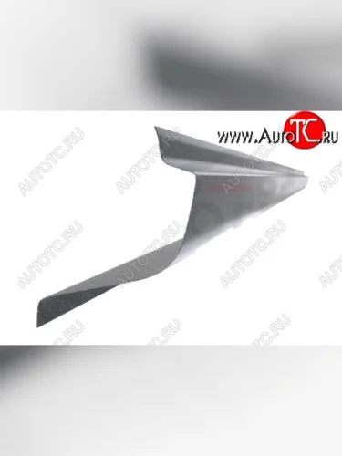 Левый металлический ремонтный порог (полнопрофильный, до уплотнителя) VSEPOROGI Toyota Avensis Verso MPV (2001-2010)