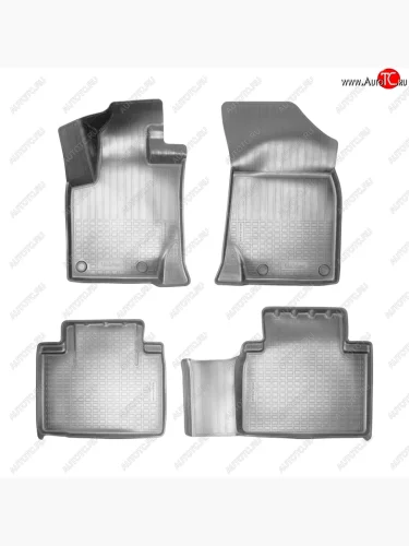 Коврики салона Norplast Unidec (Серый) Geely Atlas Pro NL3 (2019-2025)