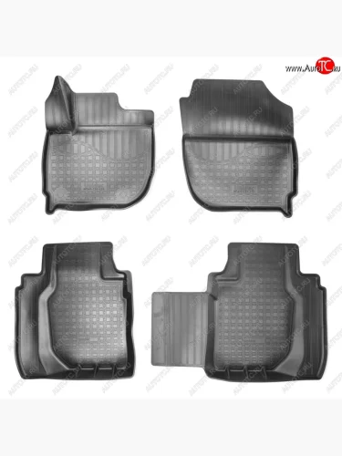 Коврики салона Norplast Unidec (Черный) Honda HR-V RU дорестайлинг (2014-2018)