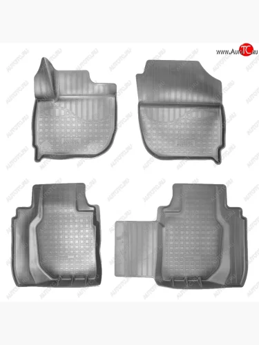 Коврики салона Norplast Unidec (Серый) Honda HR-V RU дорестайлинг (2014-2018)