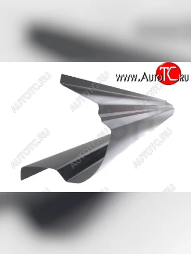 Левый металлический ремонтный порог (полнопрофильный, до уплотнителя) VSEPOROGI Toyota Caldina  T210 (1997-2002) дорестайлинг универсал, рестайлинг универсал