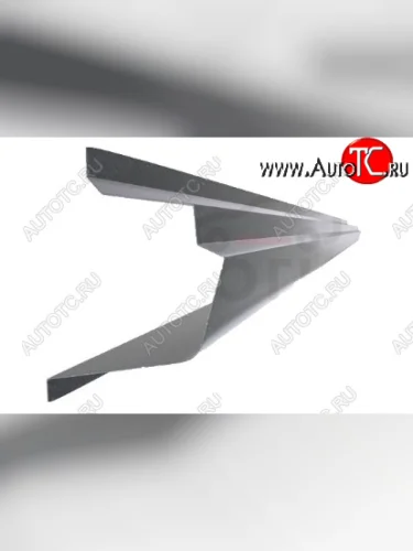 Левый металлический ремонтный порог (полнопрофильный, до уплотнителя) VSEPOROGI Toyota Camry V20 (1986-1990)